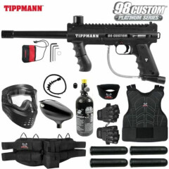 Maddog Tippmann 98 Custom BASIC Protective HPA Paintball Gun Starter Package