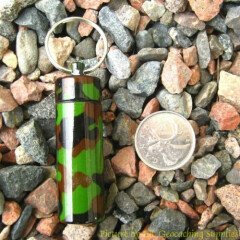 3x Camouflage Bison Tube Geocache Containers