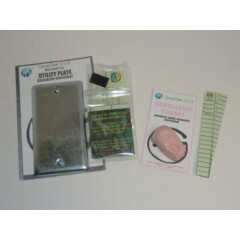 Magnetic Utility Plate & Chewing Gum Geocache containers - Cache Geocaching GPS