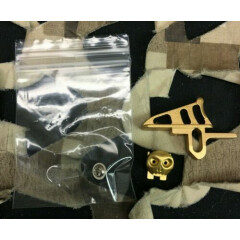 NEW HK Army Rotor/LTR Skeleton Power Button & Release Trigger Kit - Gold