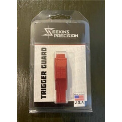 ORIGINAL MADE IN USA SEEKINS PRECISION RED FINGER GUARD New in Package
