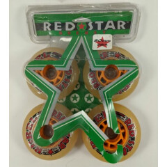 Red Star Hockey Rebel Wheels Hockey Inline Skates 80mm/ 78A NEW (4) WHEELS