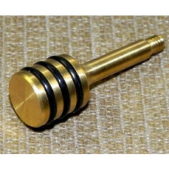Custom Solid BRASS O-ring Ribbed Drum Handle for Crosman 2240 2250 1322 1377