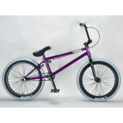 Mafiabike 21" Super Kush Freestyle BMX Bicycle Bike 3 Piece Cranks Purple NEW