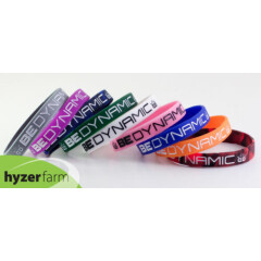 Dynamic Discs BE DYNAMIC Wristband *choose your color* disc golf Hyzer Farm