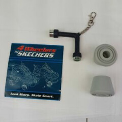 Sketchers 4 Wheelers Skate Replacement Brakes 2 Stoppers and Tool 