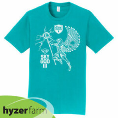 DISCMANIA SIMON LIZOTTE SKY GOD 3 TEESHIRT *pick a size* Hyzer Farm SS Shirt