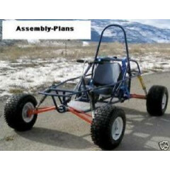 Dune Buggy Go Kart Cart Assembly Plans How to Build Homebuilt Project
