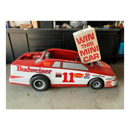 Terry Labonte Budweiser #11 Funder Wheels Mini Car Go-Kart - 1988 NASCAR image {12}