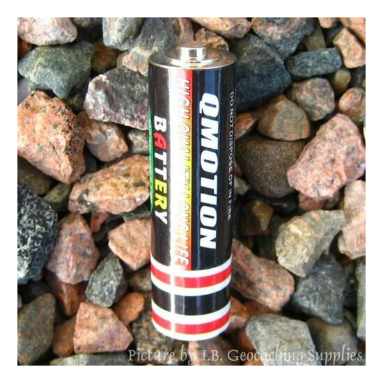 Fake AA Battery Geocache Container image {4}