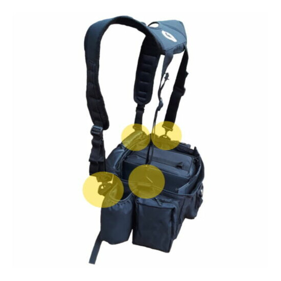 Disc Golf Cooler Bag with Removable cooler - Backpack straps - Shoulder Strap image {6}