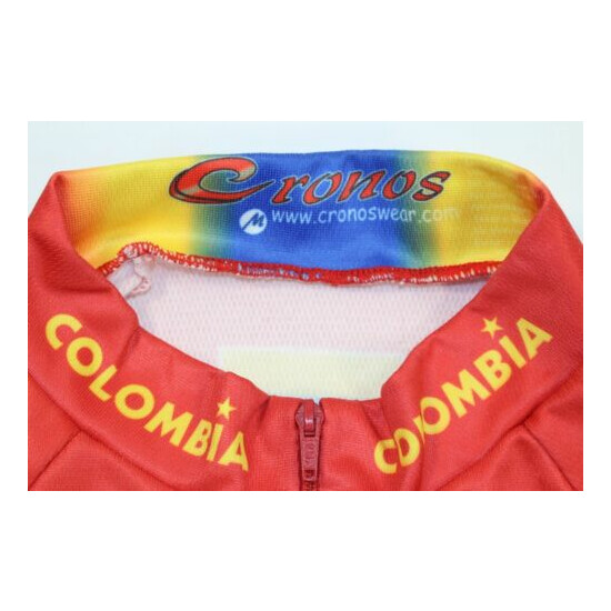 Red Colombia La Muneca 2005 World Speed Roller Skating Federation Jersey Claudia image {6}
