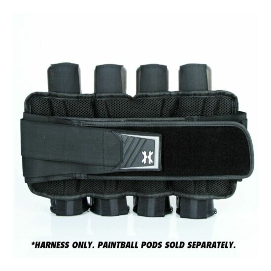 HK Army HSTL Line Paintball Harness 4+3 Pod Pack - Black image {2}