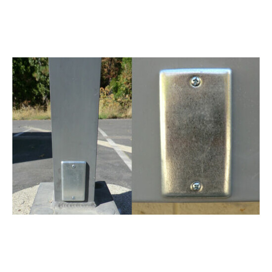 Magnetic Utility Plate & Chewing Gum Geocache containers - Cache Geocaching GPS image {2}