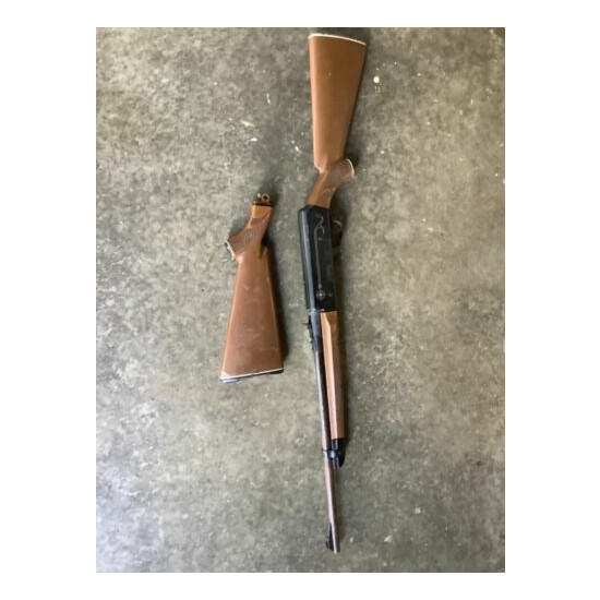 Crosman 2200 Magnum 22 caliber pellet rifle & extra stock  Thumb {1}