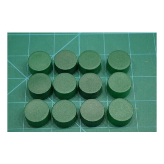 10 round paintball tube caps (x12). RARE! OLD SCHOOL! VINTAGE! image {1}