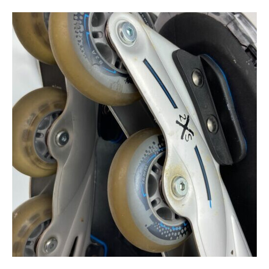 2XS Mens Comfort Flex Inline Skates Roller Blades Shock Absorber II 76mm Size 11 image {7}