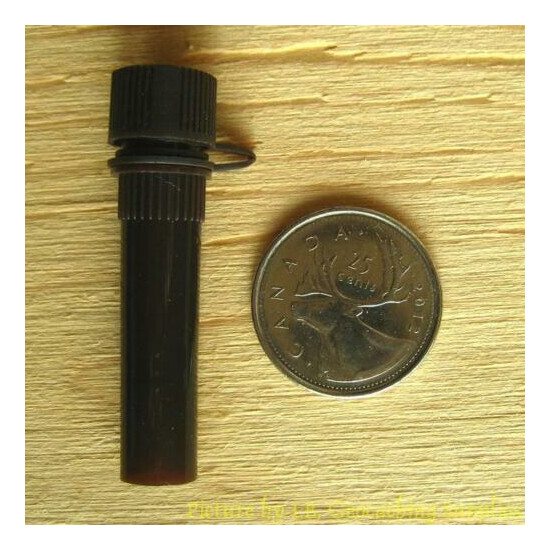 20 Brown O-ring Geocaching Nano Containers image {1}