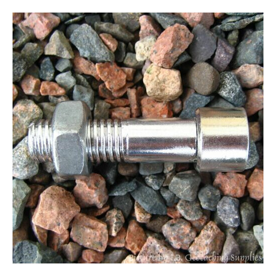 Fake Hollow Bolt Geocache Container - Shiny image {2}