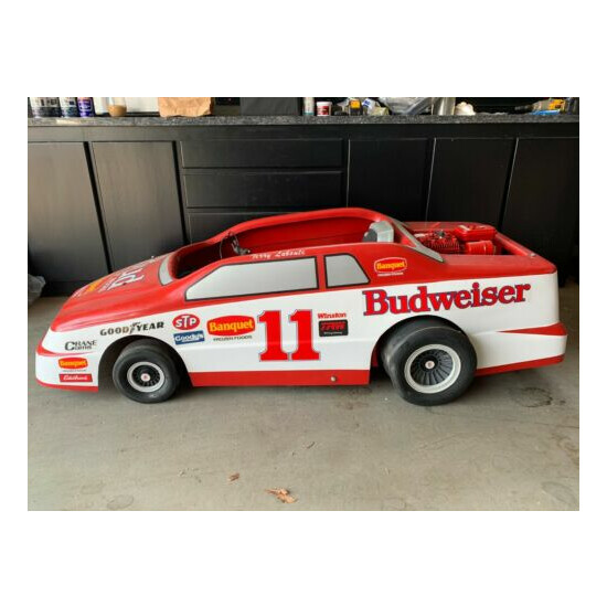 Terry Labonte Budweiser #11 Funder Wheels Mini Car Go-Kart - 1988 NASCAR image {3}