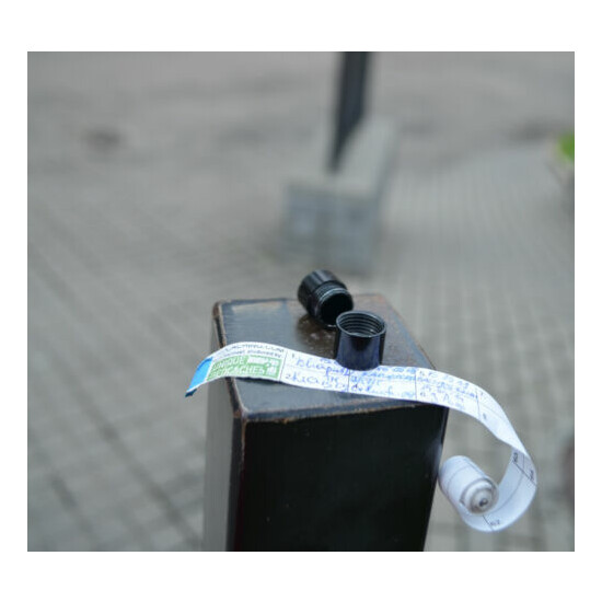 2 PCS of Rite in the Rain LOGSHEET strip for Magnetic nano geocaching container image {7}
