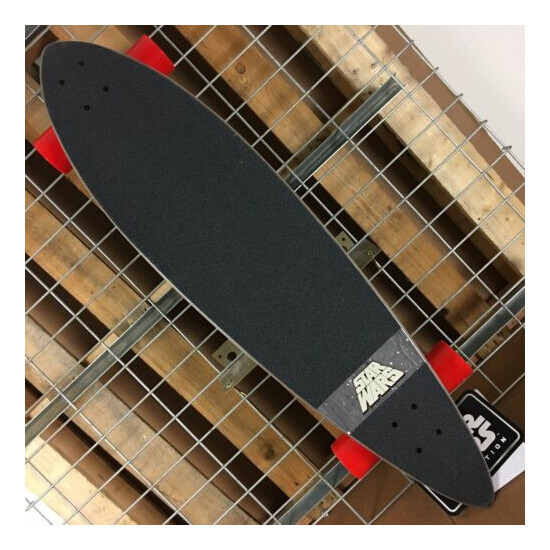 New Santa Cruz Star Wars Kylo Pintail Cruzer Complete Skateboard - 39in x 9.58in image {5}