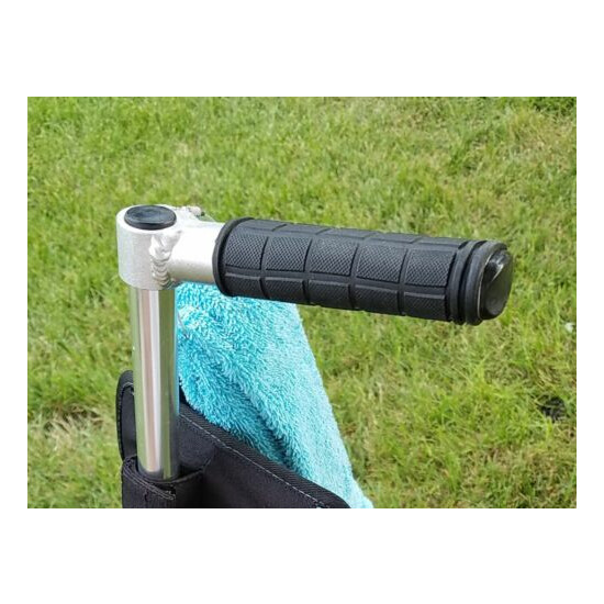 Disc Golf Cart (ZUCA) Handle Grip Premium Silicone Rubber, fits all oval types! image {3}