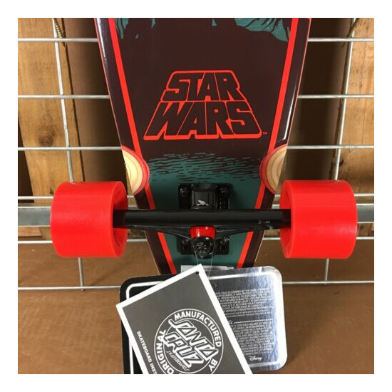 New Santa Cruz Star Wars Kylo Pintail Cruzer Complete Skateboard - 39in x 9.58in image {4}