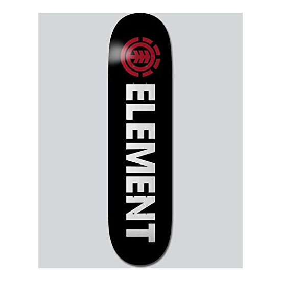 Element Section Yellow Red Skateboard Deck image {2}