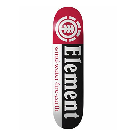 Element Section Yellow Red Skateboard Deck Thumb {4}